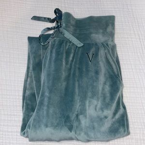 VS velour joggers